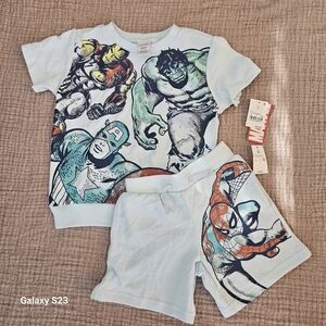 NWT Mavel shorts set